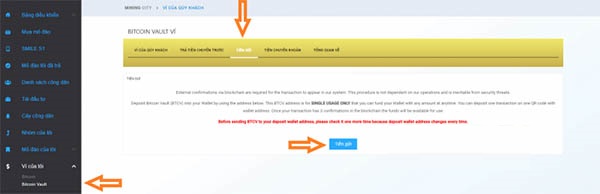đăng ký mua gói đào bitcoin