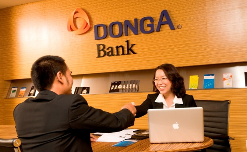 DongA Bank cung cấp dịch vụ vay vốn