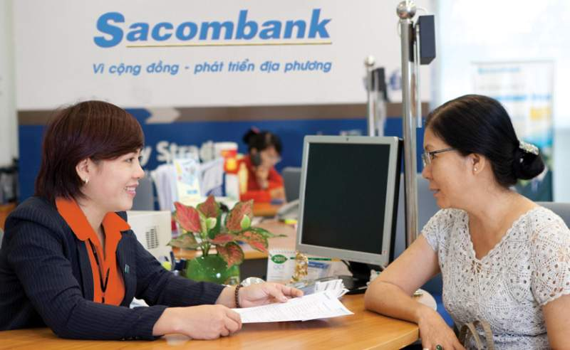 Mở thẻ tín dụng không cần chứng minh thu nhập ngân hàng Sacombank