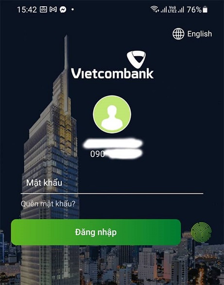 cách tìm tên chủ tài khoản ngân hàng Vietcombank
