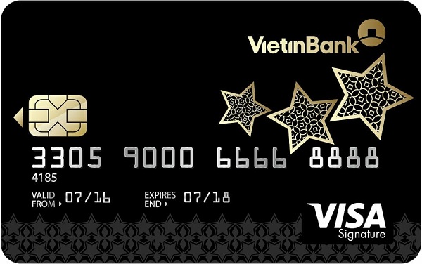Thẻ tín dụng Visa Vietinbank