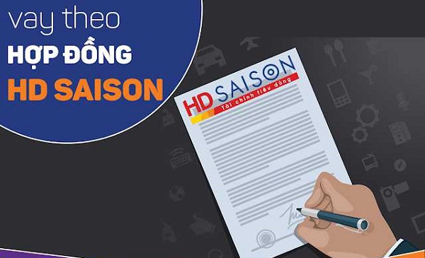 Thủ tục  để đăng ký vay tiền bằng hợp đồng trả góp HD SaiSon