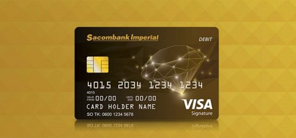 thẻ đen Sacombank
