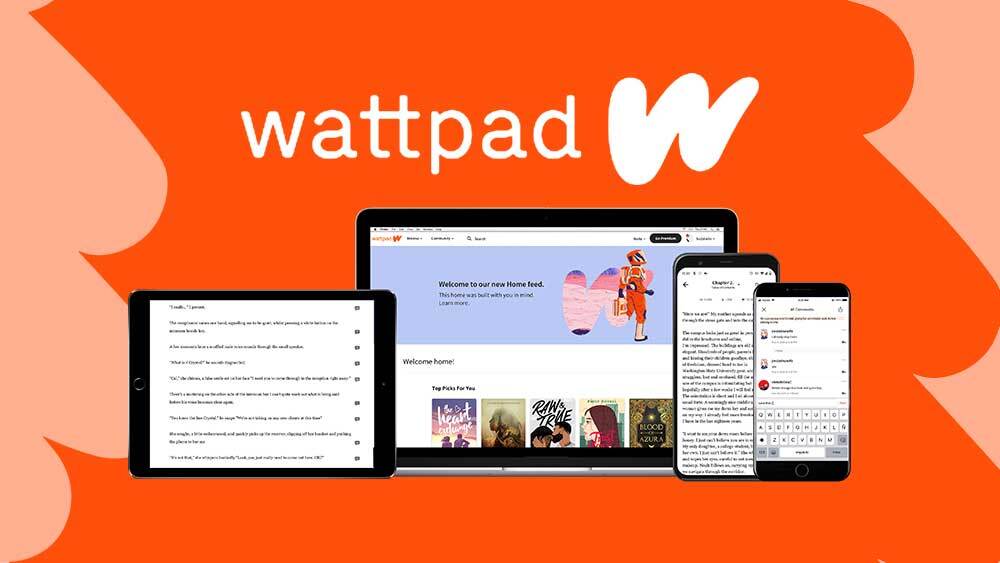 #6 Wattpad - App kiếm tiền online không cần vốn cho học sinh, nội trợ