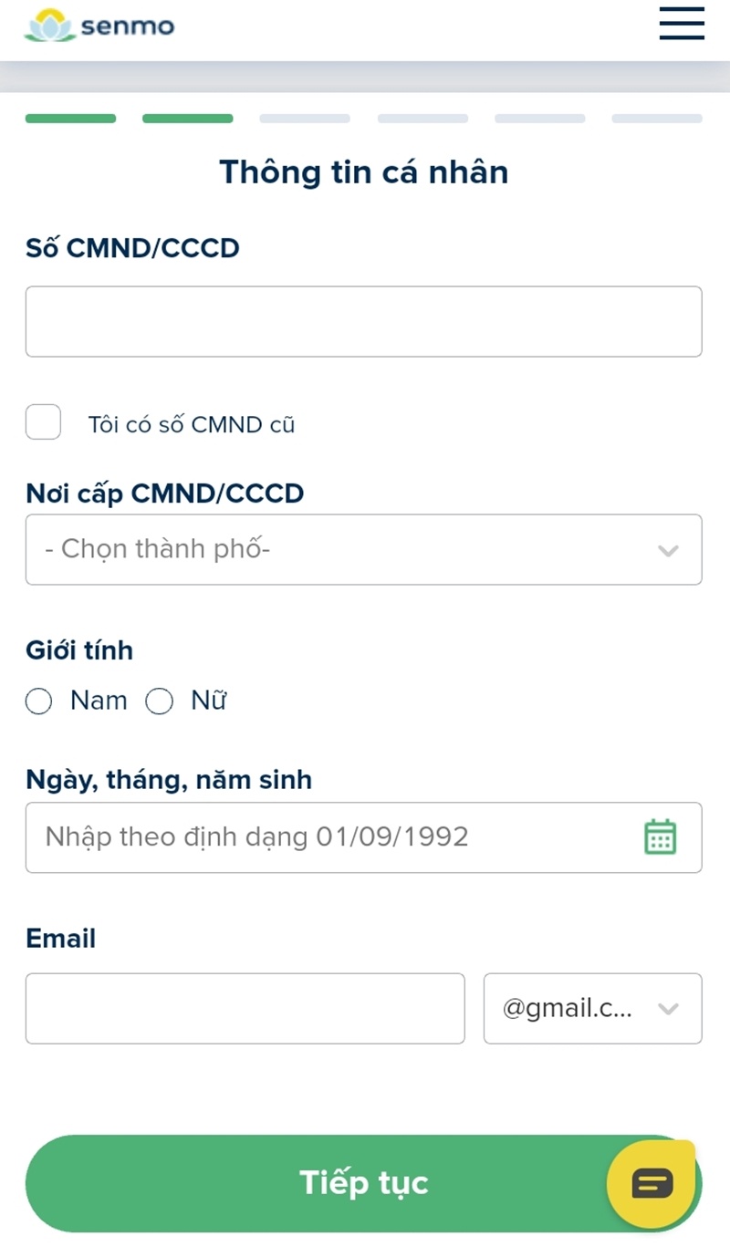 Số CMND/CCCD và nơi cấp