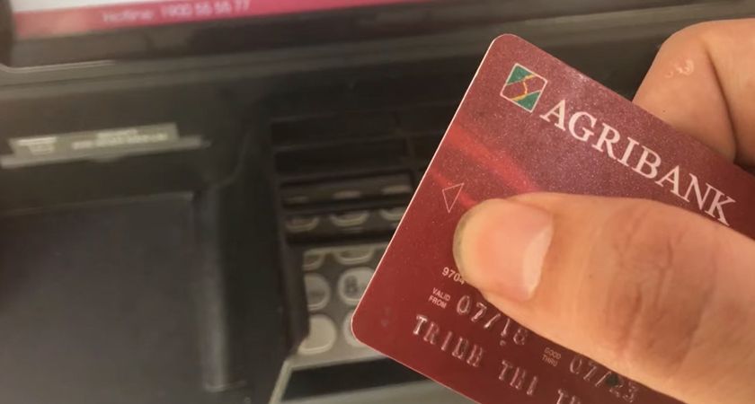 Chuyển tiền trực tiếp tại cây ATM Agribank 1