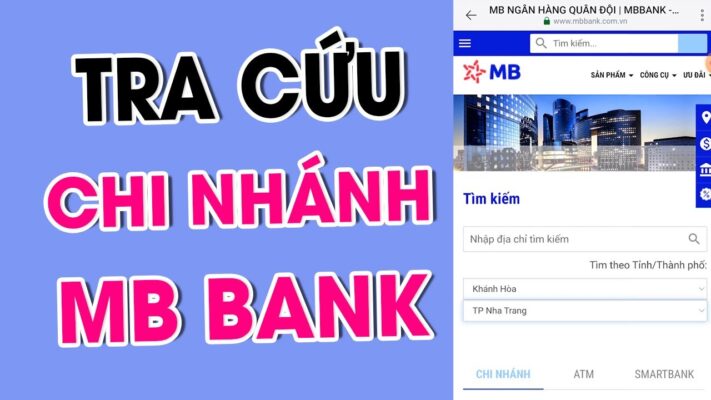 Tra cứu chi nhánh ngân hàng MB Bank