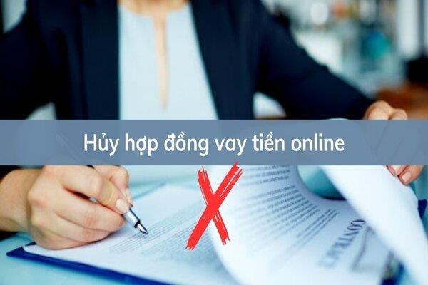 Hủy Hợp Đồng Vay Tín Chấp Khi Chưa Giải Ngân Có Được Không