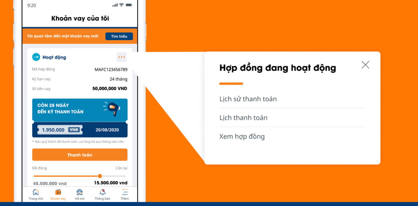 Tra cứu khoản vay Mirae Asset để kiểm soát thời hạn thanh toán