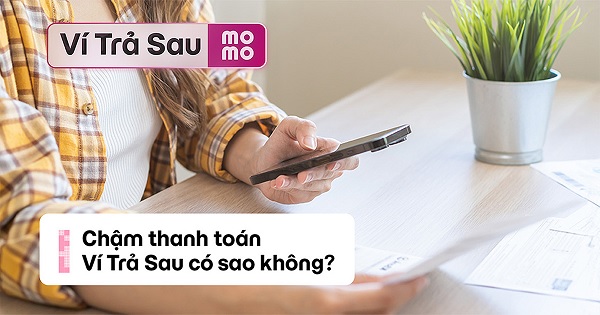 Hậu quả khi trả chậm ví trả sau MoMo