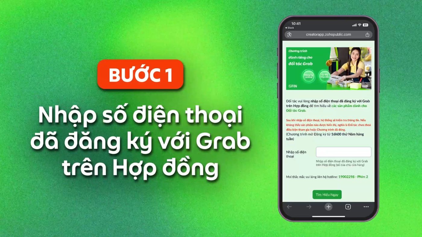 Vay Tiền Qua App Grab Là Gì? Điều Kiện, Lãi Suất & Cách Đăng Ký Mới Nhất 28 Vay tiền qua app Grab cho đối tác của Grab bước 1