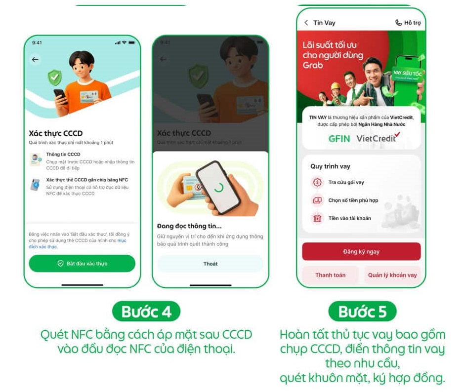 Vay Tiền Qua App Grab Là Gì? Điều Kiện, Lãi Suất & Cách Đăng Ký Mới Nhất 24 Vay tiền qua app grab với gói Vay Siêu Tốc bước 4 và bước 5